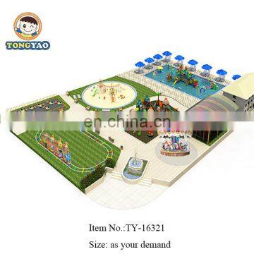 Colorful Amusement Outdoor Water Park Playground Slides With Best Price to Sale