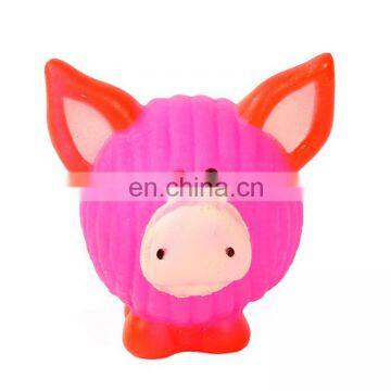 Cow Shaped Puppy Dog Toys Chewing Squeaky Vinyl Pet Toys With Sound Squeaker photo-2