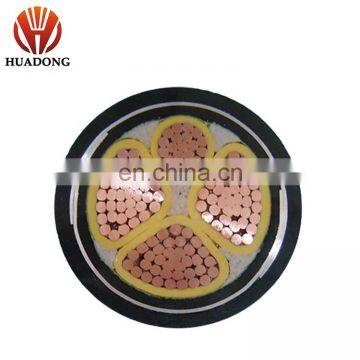 Huadong cable low Voltage 0.6/1.0KV  4 core x 300mm2 XLPE power cable