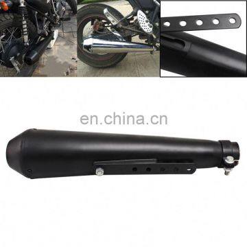 Modified Motorcycle Universal Mufflers 35mm 39mm 43mm Stainless Steel Exhaust Pipe for Cafe Racer