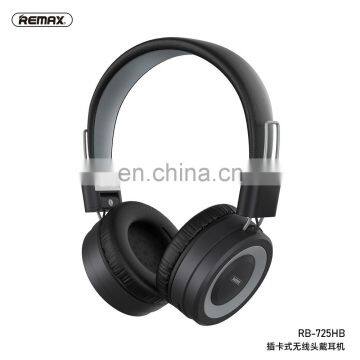 Remax 2020 Latest Support TF Card Music Playback Wireless Bluetooth Headphone Earphones photo-5