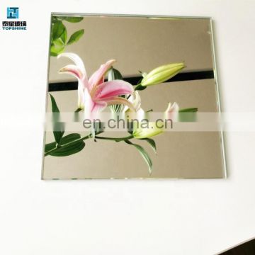 4mm 5mm 6mm Safety Customized Tempered Glass Mirror