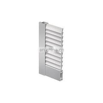 SHENGXIN OEM Aluminum Profiles for Window Louver Shutters Sliding Folding Shutter photo-3