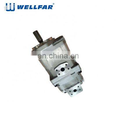 High performance hydraulic wheel loader oil gear pump for Komatsu 705-51-20440