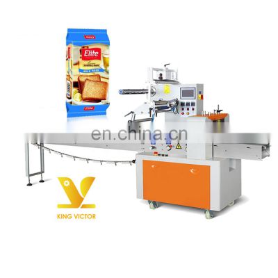 hot selling rusk packing machines horizontal packaging factory price