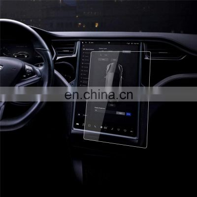 For Tesla Model X Model S 17-Inch Car Navigation Screen Protector Tempered Glass Touch Screen film for Tesla Accessories