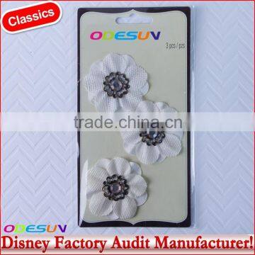 Disney Universal NBCU FAMA BSCI GSV Carrefour Factory Audit Manufacturer Floral Embellishments Mixed Blooms Gray