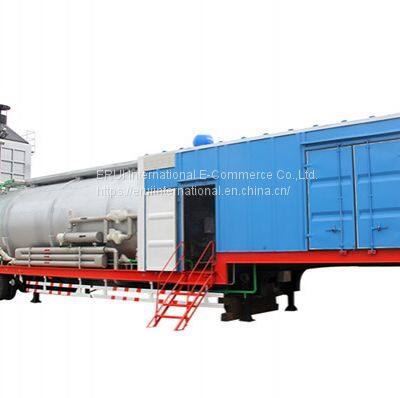 Trailer Mounted Movable Oilfield Steam Injection Boiler for Petroleum Industry