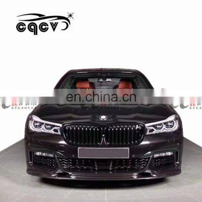 Car Accessories Body Kit for Bmw 7 Series G11 G12 Upgrade to 3D Style Front Diffuser Front Lip Spoiler