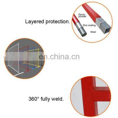 Red Canada Temporary Fence With Small Gate photo-3
