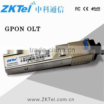 1.25Gbps/2.5Gbps GPON OLT Class B+ Transceiver 20km SC 1490nm/1310 nm FTTH Optical Module