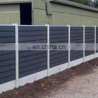 Easy Easy Installation Waterproof 1.8m*1.8m(6ft) DIY Eco-friendly Wood Plastic Composite Panel With Aluminum Wpc Fence photo-5