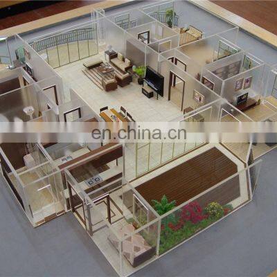 Architecture Inside Room Layout Model With Furniture , Professional Scale Model Maker photo-2