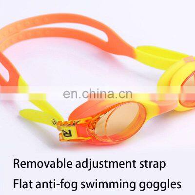 Swimming Goggles Kids Adults Professional Waterproof Silicone Anti Fog Shatter-Proof Clear Triathlon Glasses RB World Goggles photo-2