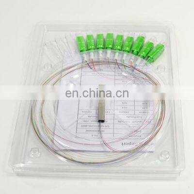 1:4,1:8,1:16 Mini Steel Tube Type Fiber Optic PLC Splitter With SC Connector photo-5