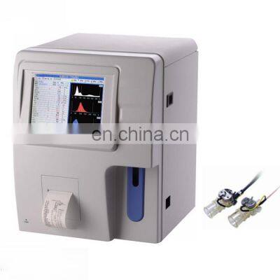 High quality Automatic 3-part hematology analyzer blood cell meter for medical or laboratory use