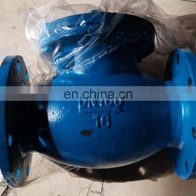 CAST IRON flange swing check valves with metal seat