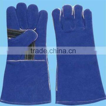 Blue Welding Gloves with cheap price