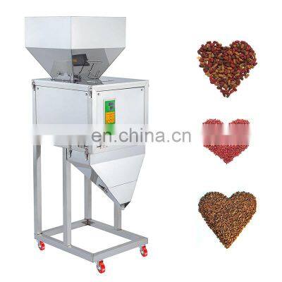 2~9999gsnacks, Potato Chips, Rice, Coffee Beans, Etc Weighing Dry Powder Split Packing Machine Semi Automatic Bottle Filler photo-3