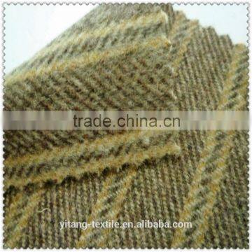 Woven wool fabric for winter overcoat