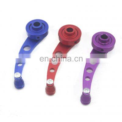 Pair Aluminum Alloy Window Winder Riser Handle Replacement Kit For Universal Vehicle