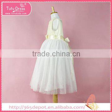 Eco-Friendly baby girl party dress flower girl dress