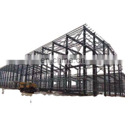 Low Cost Steel Structure Hot Window Training Frame Building Style Graphic Modern Technical Parts Design  Workshop Construction