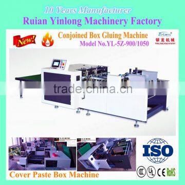 Conjoined Box Gluing Machine YL-5Z-900 with CE & ISO,Automati Shoe Box Maker,shoe box making machine