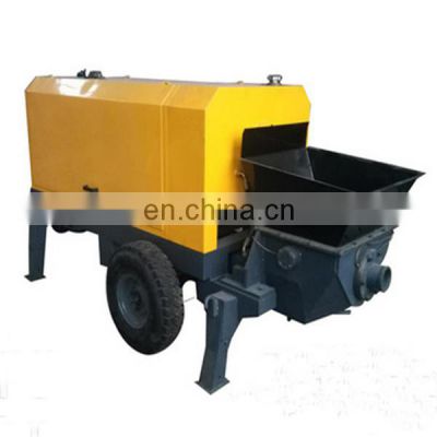 Trailer stationary concrete pump small pumpcrete machine