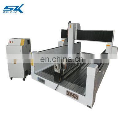 3D 4 Axis 5 Axis Wood EPS Foam Milling Cnc Router Machine 1325 3kw With the Rotary photo-3