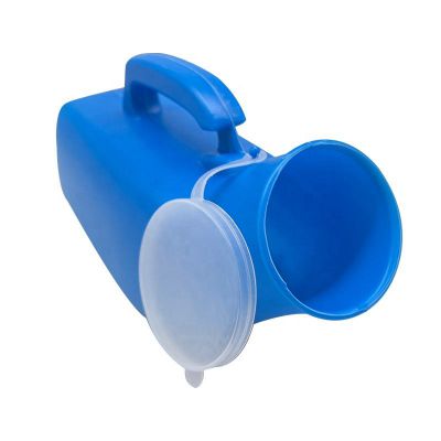 Hospital  1200 ML Plastic male Urinal Bottle For Men Medical Male Urine Collection Bottle With Hanging Lid