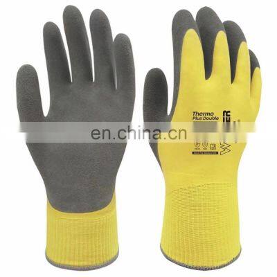 Freeze Flex Oil Resistant Food Insulated Warm Winter Garden Waterproof Skiing Anti Cold Micro Thermo Latex Safety Work Glove