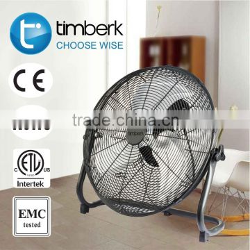 Factory: 12" inch high quality chrome Floor Fan