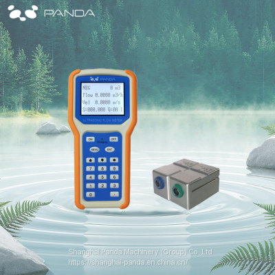 20-6000mm Portable Water Meter Handheld Ultrasonic Flow Meter