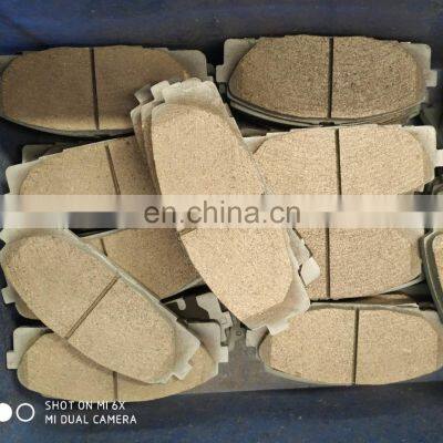 Auto spare parts car brake pad D813/WVA23543/GDB3282 korean brake pads for passenger car