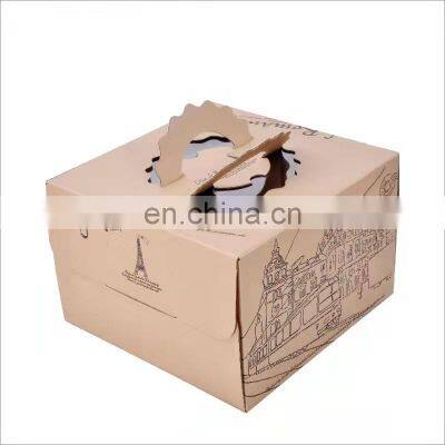 Customized High Quality Birthday Cake Bakery cake Boxes In Bulk Packaging Paper Box