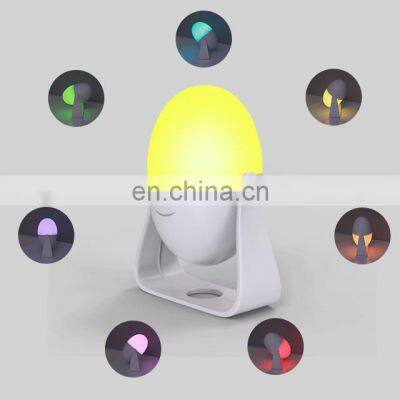 Shake Eggs Dynamic Colorful Natural Night Light Led For Kids Baby Mother Sensor Cute Mini photo-2