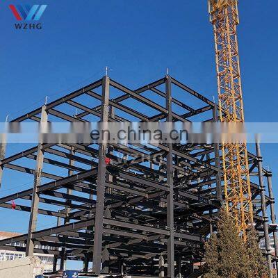 Steel frame construction barn prefabricated warehouse metal building steel structure shed workshop