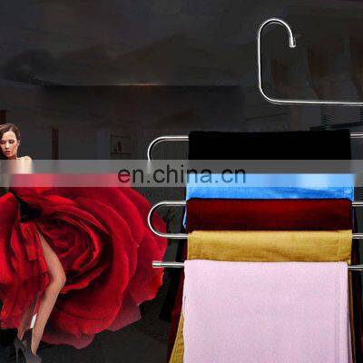 Personalized Classic Multilayer Cheap Branded Wholesale Custom Logo Stainless Steel Children Hangers photo-5