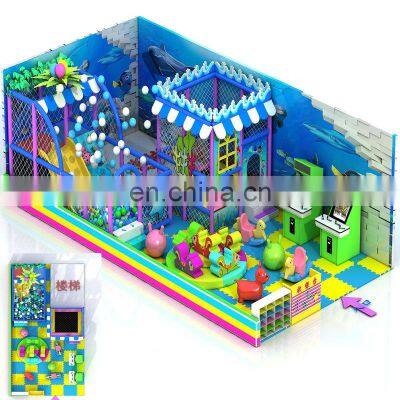 Baiqi Kids soft play ground amusement park indoor playground equipment for sale