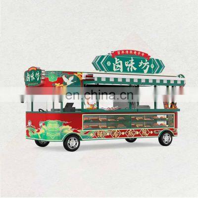 Mobile Deep Fryer Food Carts Ice Cream Bbq Dining Car Fast Food Truck photo-3