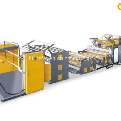 High speed air bubbles film making machine