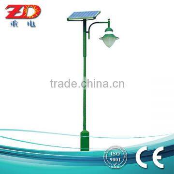 2-6m new design Q235 steel high lumen led popular garden lamp solar with high quality and low price