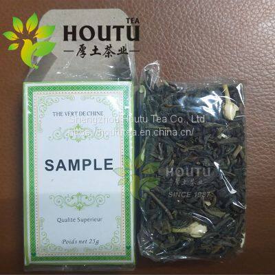 chinese  jasmine flower chunmee green tea 41022