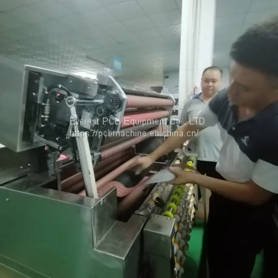 PCB Single Sided Drilling Holes Grinding Machine photo-5