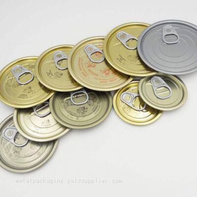 Easy Open End Tinplate Hard Open Lid for Tinplate Can