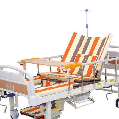 Nursing Bed/Medical Bed / Nursing Bed / ABS Material at the Head and Tail of the Bed / the Head of the Bed Can be Swung up photo-3