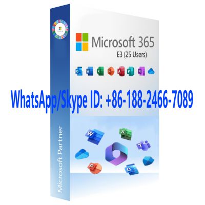 Microsoft 365 E3 Enterprise 1 Year 25users Subscription