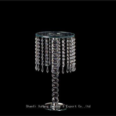 Wedding Decoration Crystal Flower Stand Centerpiece Around With Chains photo-3