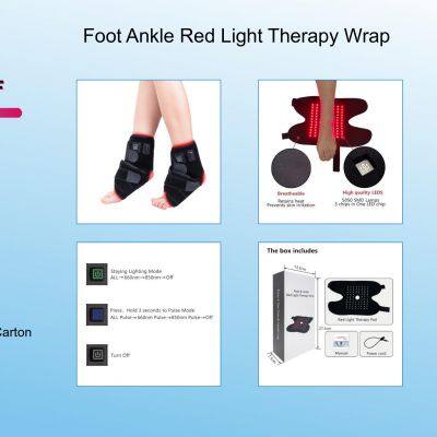 Newest Led Therapy Light for Pain Management Healthcare Pad Wraps Face Mask Wands photo-4